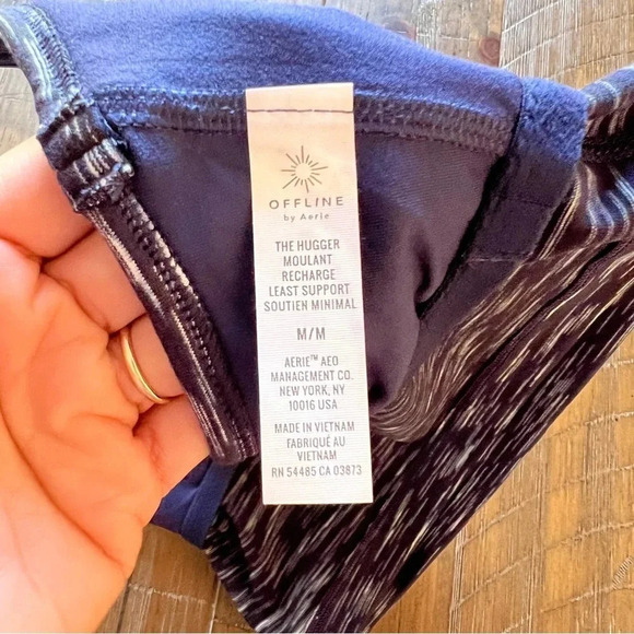 OFFLINE By Aerie The Hugger Ombre Racerback Sports Bra Size Medium - Picture 9 of 9